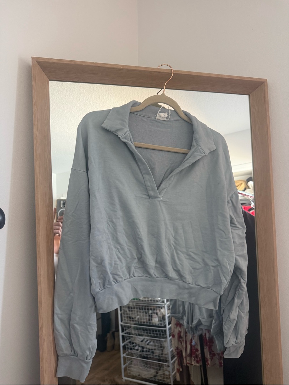 Blue Pullover Sweat set